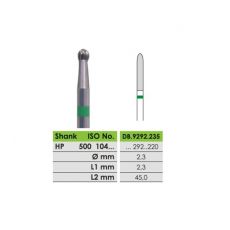 Fréza HP, hrubý rez, ISO 292-220, zelená
