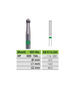 Fréza HP, hrubý rez, ISO 116-220, zelená