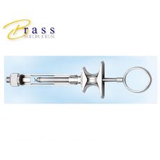 Striekačka s manuálnou aspiráciou Brass Series Euro 1.8ml.