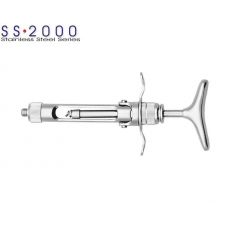 Striekačka s manuálnou aspiráciou SS-2000 T-rukoväť 1.8ml.