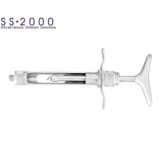 Striekačka s manuálnou aspiráciou SS-2000 T-rukoväť 1.8ml.