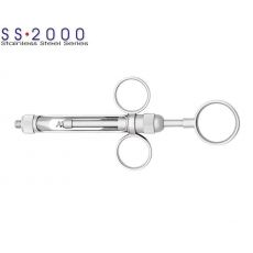 Striekačka s manuálnou aspiráciou SS-2000 typ 3 kruhy 1.8ml.