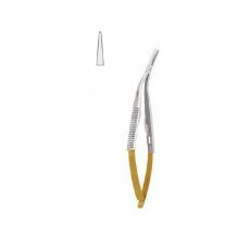 Mikroihelec Castroviejo 140mm tvrdokovová vložka hladká