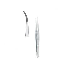 Pinzeta anatomická Iris 100mm zahnutá