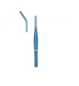 Pinzeta atraumatická titánová De Bakey 150mm zahnutá