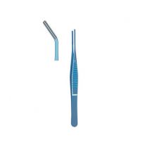 Pinzeta atraumatická titánová De Bakey 150mm zahnutá