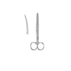 Nožnice Standard tupo,tupé ostrie 145mm zahnuté