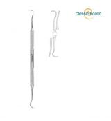 Kosáčik na zubný kameň Classic-Round obojstranný Hygienist fig. 6/7