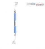 Kosáčik na zubný kameň obojstranný Soft-Line Hygienist fig. 6/7
