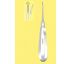 Elevátor Luxation 3mm fig. 4 prehnutý