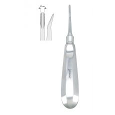 Bein páka Lindo-Levian zúbkovaná 4,2mm fig. LLL prehnutá