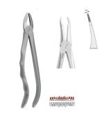 Kliešte extrakčné s anatomickou rukoväťou fig. 349