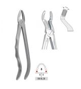 Kliešte extrakčné s anatomickou rukoväťou horné tretie molárové fig. 67A