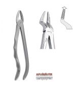 Kliešte extrakčné s anatomickou rukoväťou horné koreňové fig. 51