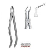 Kliešte extrakčné s anatomickou rukoväťou dolné koreňové dlhé fig. 46L