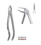 Kliešte extrakčné s anatomickou rukoväťou dolné koreňové dlhé fig. 33M