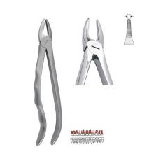 Kliešte extrakčné s anatomickou rukoväťou horné koreňové úzke fig. 29N