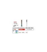 Diamantový brúsik kónus obrátený 1,2mm, zrnitosť hrubá (6 ks)