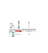Diamantový brúsik kónus obrátený 1,4mm, zrnitosť hrubá (6 ks)
