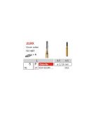 Rozrezávač koruniek zlatený cylinder guľatý 1,2mm (6 ks)