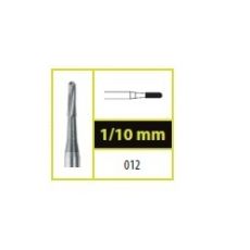 Tvrdokovový vrtáčik fisúra zaoblená 1,2mm (10 ks v balení)