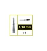 Tvrdokovový vrtáčik fisúra kónicka, krížový rez 1,6mm (10 ks v balení)