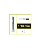 Tvrdokovový vrtáčik fisúra, krížový rez 1,2mm (10 ks v balení)