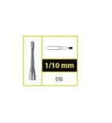 Tvrdokovový vrtáčik hruška 0,8mm (10 ks v balení)