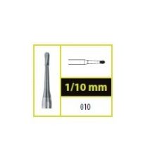 Tvrdokovový vrtáčik hruška 0,8mm (10 ks v balení)
