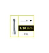 Tvrdokovový vrtáčik gulička 1,8mm (10 ks v balení)